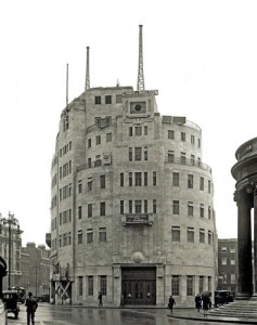 BBC Broadcasting House Recently Completed 1931