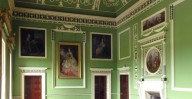 Patrick Baty provided advice and colour matched samples for Richard Ireland's restoration of the Robert Adam schemes at Headfort House in Ireland