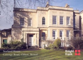 Patrick Baty was asked to provide advice on appropriate paint colours for this Regency villa in Clifton, Bristol