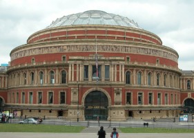 Patrick Baty carried out paint analysis in the Royal Albert Hall