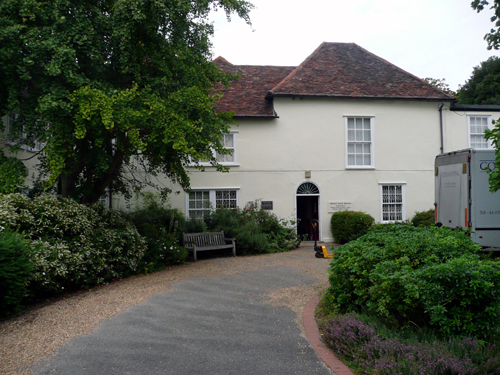 Patrick Baty was asked to provide recommendations for paint type and colour for the interior and exterior of this old manor house in Dagenham, Essex