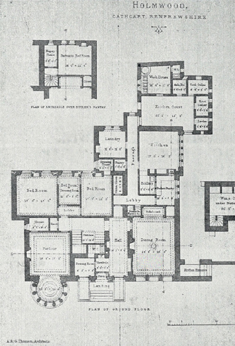 Holmwood House - Plan