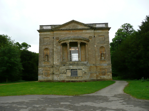 Stowe - Queen's Temple - Rear Elevation