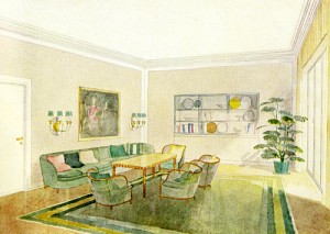 1930s Reception Room