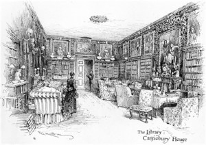 Cassiobury Library 1892