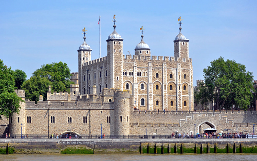 Tower of London viewed from the River Thames