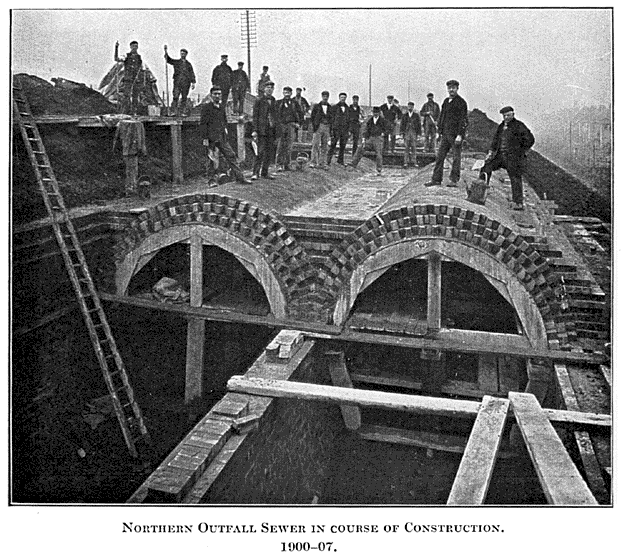 Northern outfall sewer 1900-07